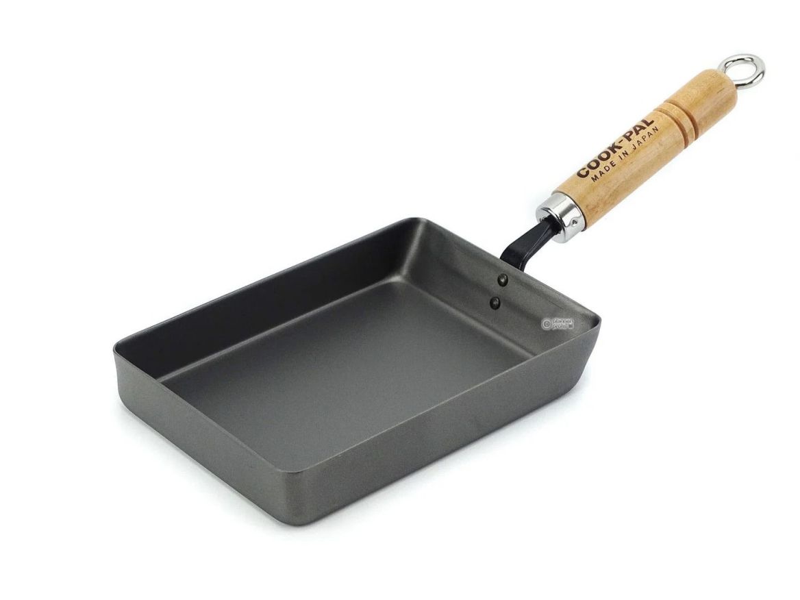 YOSHIKAWA REN Tamagoyaki Eisenpfanne – japanische Omelettepfanne aus Carbonstahl
