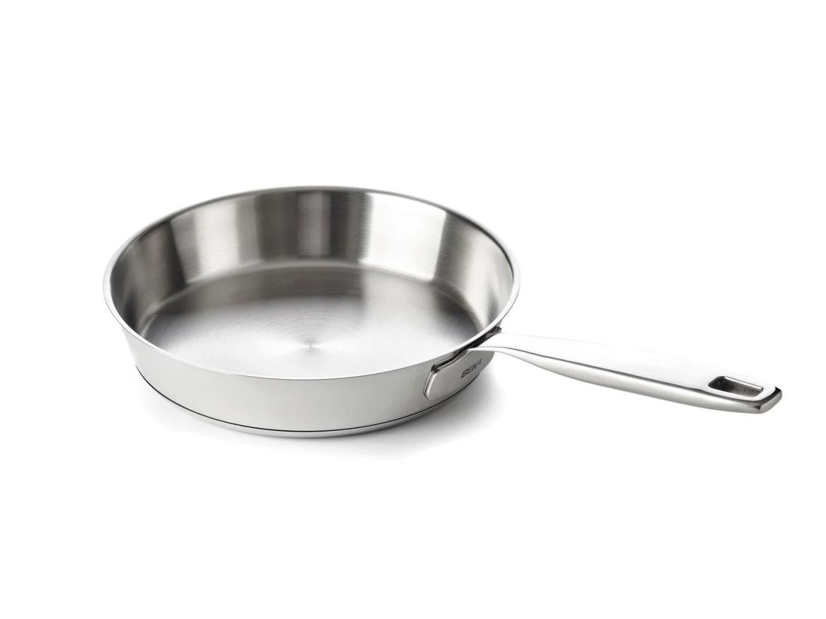 BEKA MAESTRO Bratpfanne – 20 cm aus unbeschichtetem Edelstahl